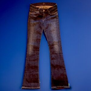 Citizens Of Humanity Dark Blue Flare Jeans